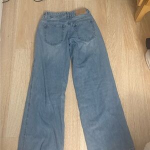 PacSun Light Blue Wide Leg Jeans